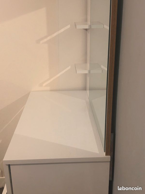 Coiffeuse blanche bon état (image 2)