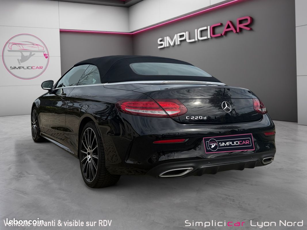 MERCEDES CLASSE C IV C220 D AMG LINE BA 194Ch Garantie 12 mois (image 7)
