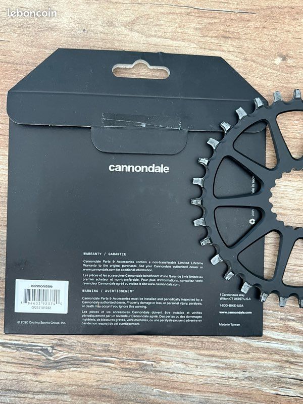 Étoile Spider Cannondale Hollowgram 76 BCD 4 Trous – VTT/route (alu Noir, Occasion)