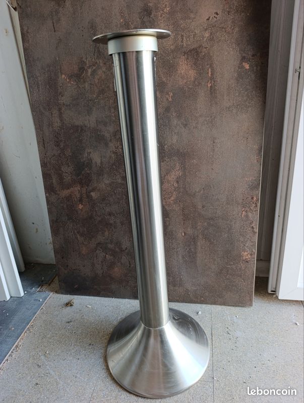 Plan de travail bar + pied inox (image 2)