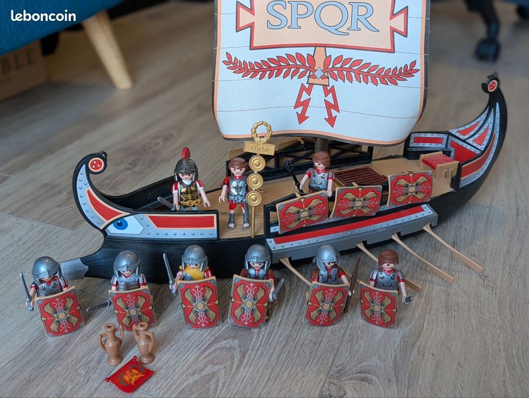 Mode d'emploi Playmobil set 5390 Romans Galère romaine