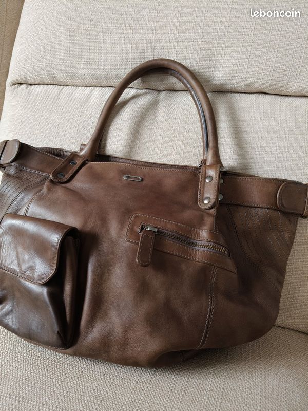 Ikks - sac cabas The Fisherboy taupe (image 3)