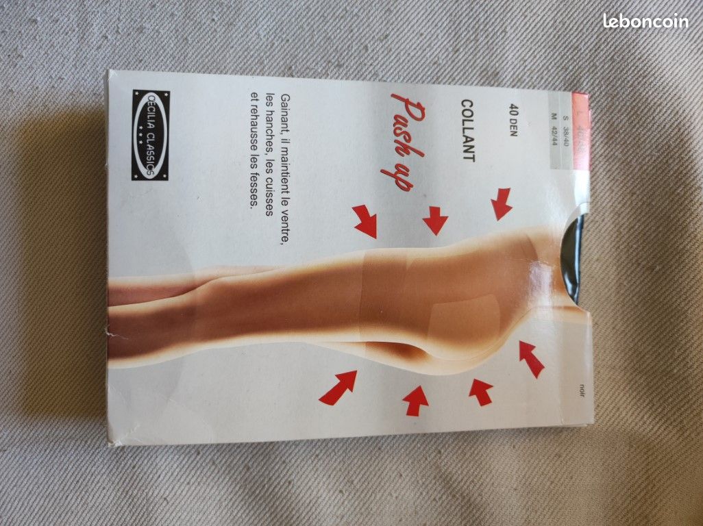 Collant Push-up 42-44 - Beige, Effet Sculptant, Neuf Avec étiquettes