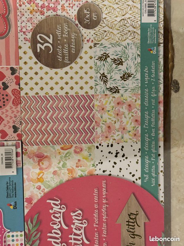 DIY bloc de papiers cartonnés neufs (image 8)