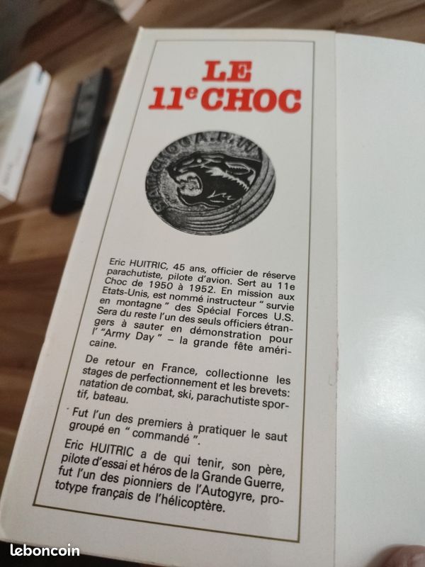 Le 11e Choc par Huitric -Guerre Indochine Algérie - 1976 (image 2)