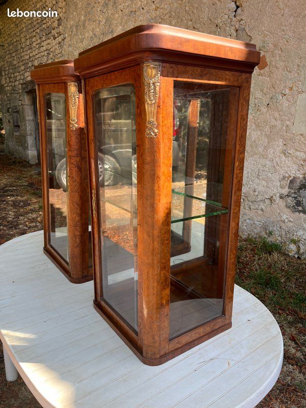 Vitrines de buffet / surmeubles bois et verre (image 2)