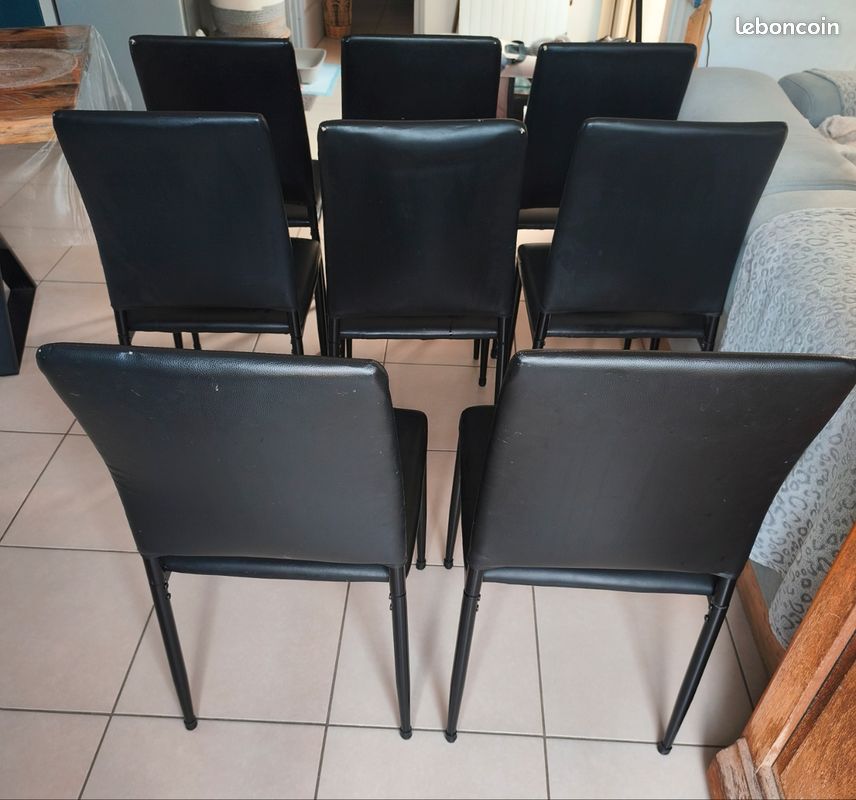 Lot de 8 chaises (image 2)