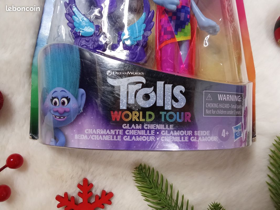Coffret neuf Les Trolls poupée Chenille (image 6)