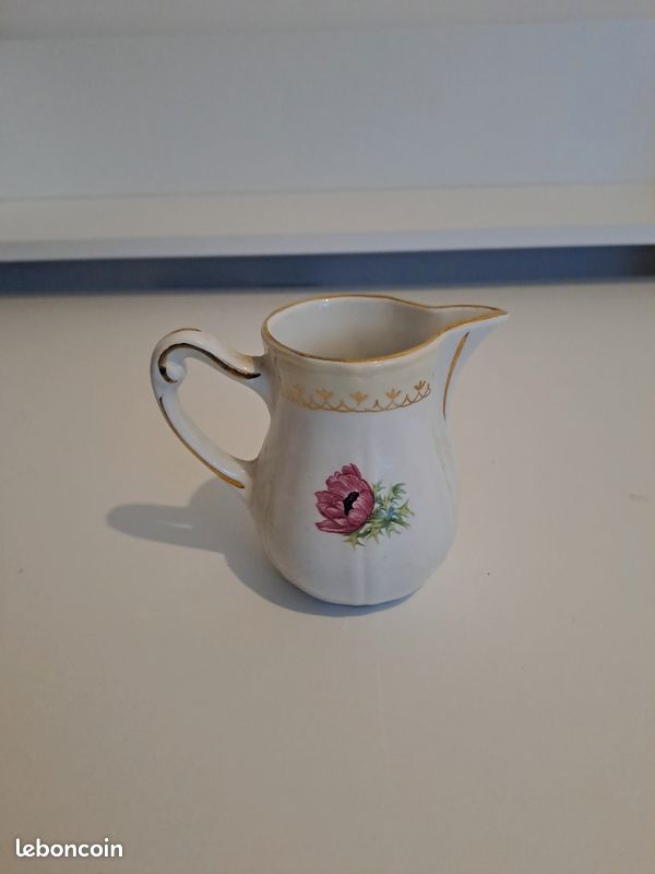 Mini pichet / Pot à lait ancien L’Amandinoise – Modèle Coopélia (image 3)