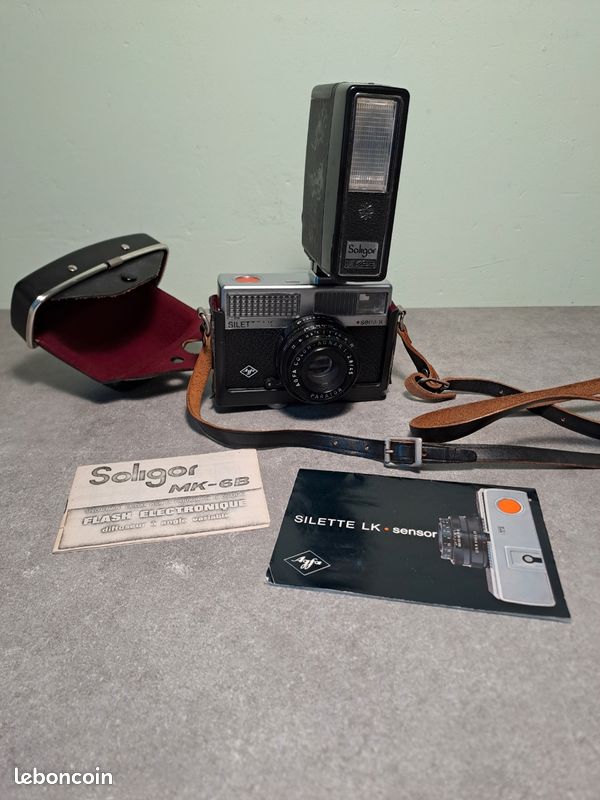 Appareil Photo Argentique Agfa Silette LK Sensor - Compact 35mm Années 70, Testé