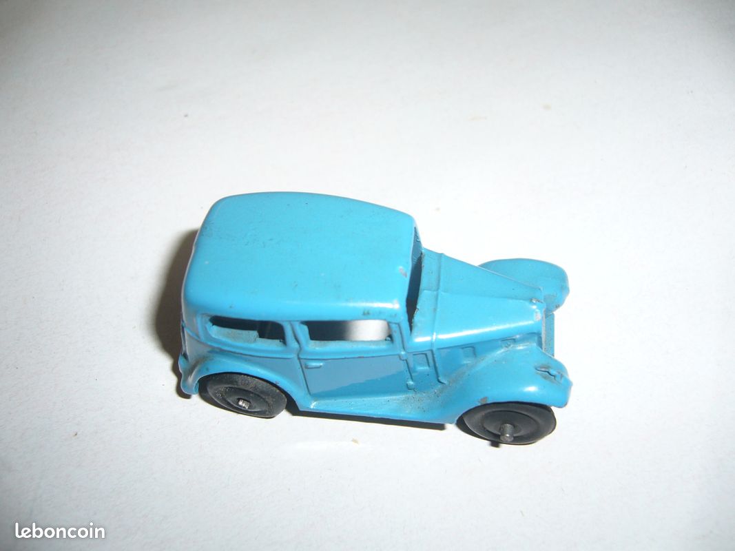 Vintage 1950'S Dinky Jouets Austin Taxi Vert/Jaune Voiture