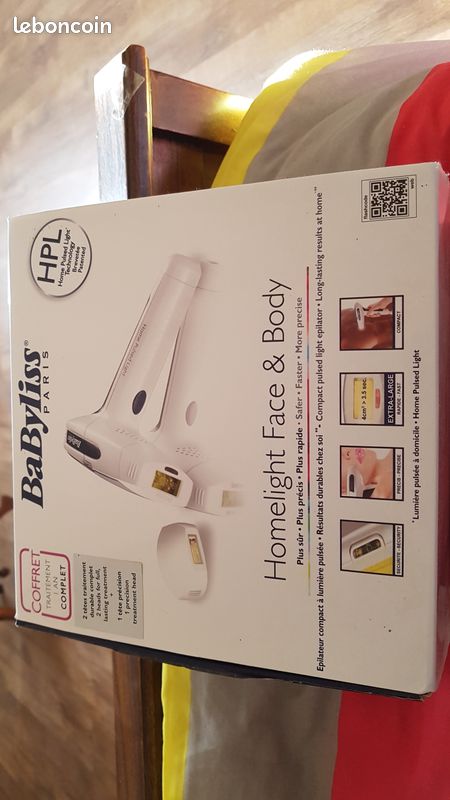 Epilateur lumière pulsée Babyliss (image 1)