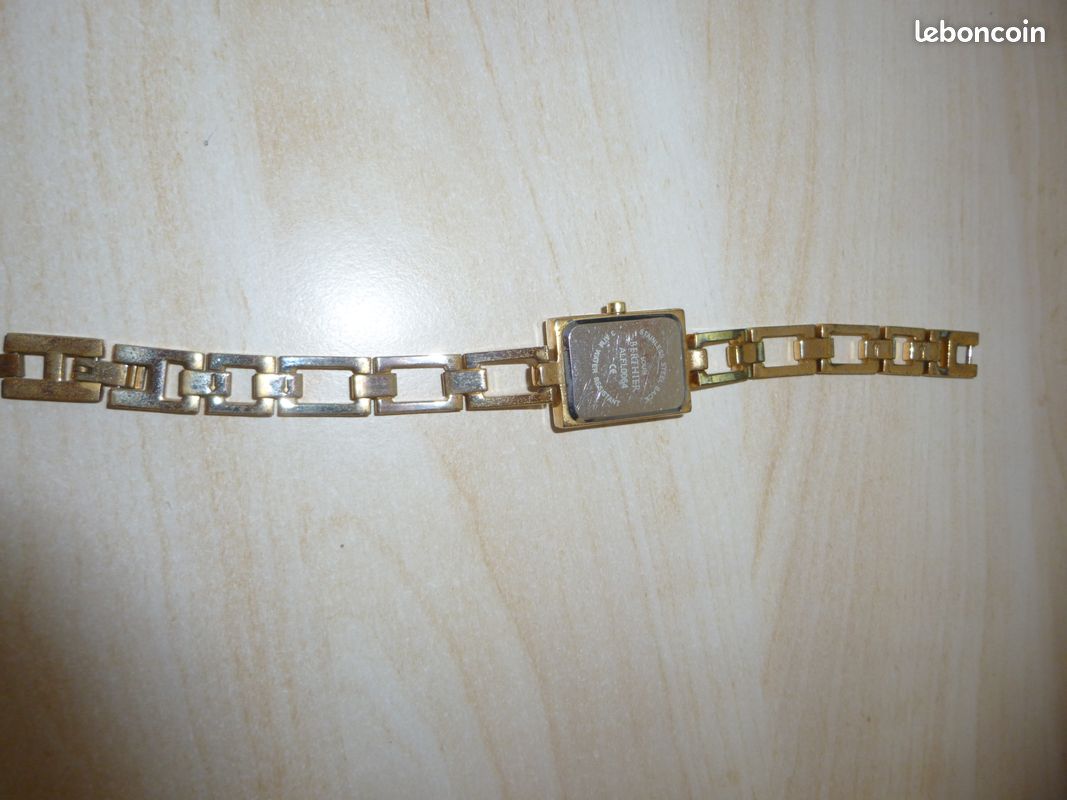 Montre "Bijoux Louis Berthier" en plaquée or (image 3)