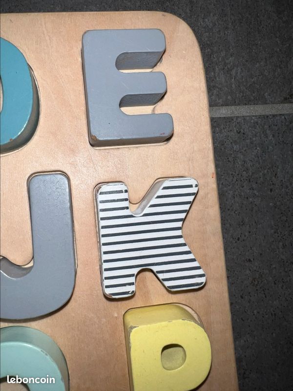 Puzzles alphabet vertbaudet (image 3)