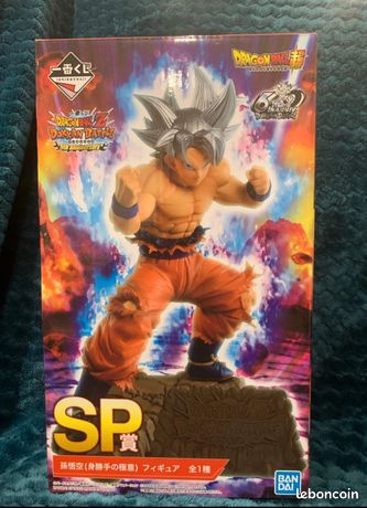 Figurine Bandai Son Goku Ultra Instinct – Dokkan Battle 6th Anniversary – Ichiban Kuji – Neuf Scellé