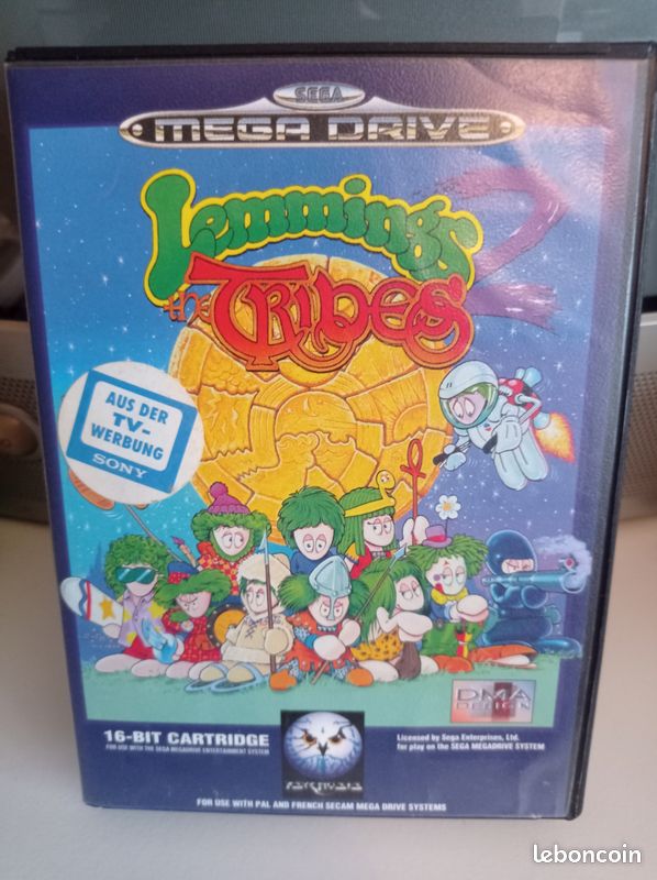 Jeu Vidéo Lemmings 2 - The Tribes Pour SEGA Megadrive - Version Complète - Bon état