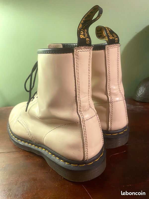 Dr. Martens 1460 crème – Pointure 44 – 8 trous (image 3)