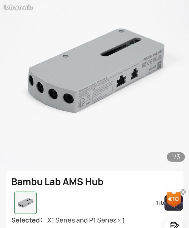 Bambu lab Ams hub (image 1)