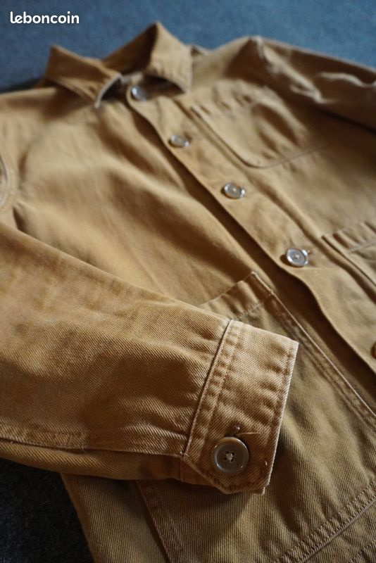 Veste de Travail Celio Marron / Camel - Surchemise Loose (Taille S / convient M) - Workwear (image 4)