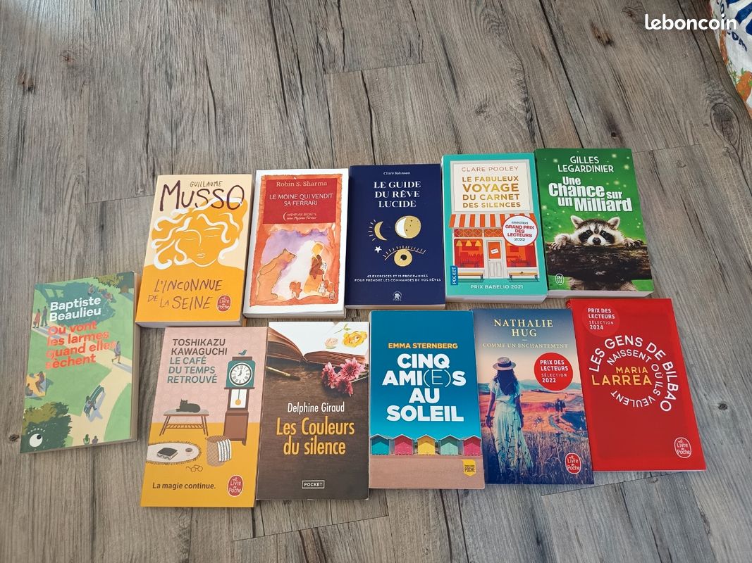 Lot de livres 3 l'unité (image 1)