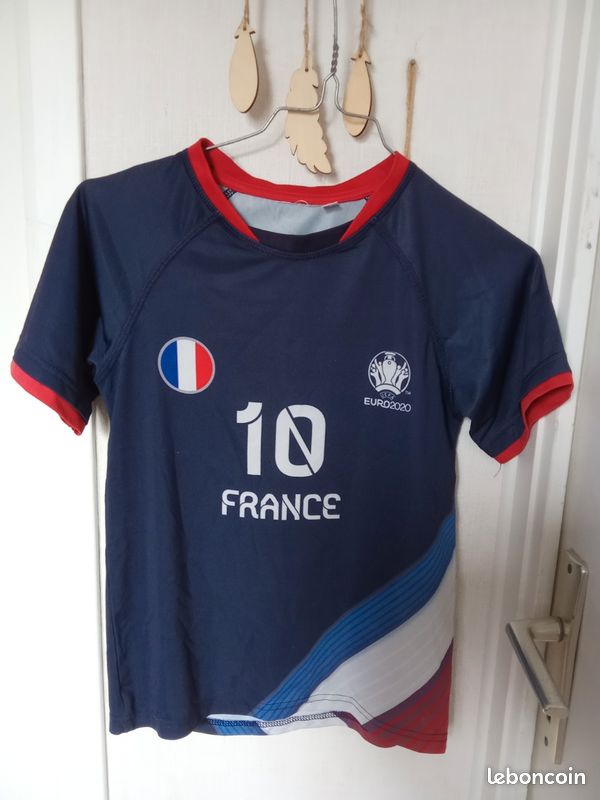 Maillot de foot garçon 9-10 ans Vêtements