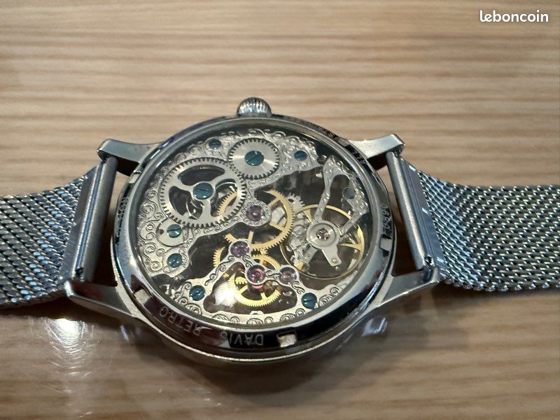 Montre DAVIS Squelette Montres Bijoux