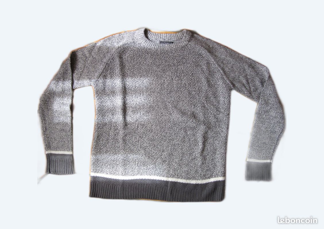 GER78 Pull marron 14 ans (image 1)