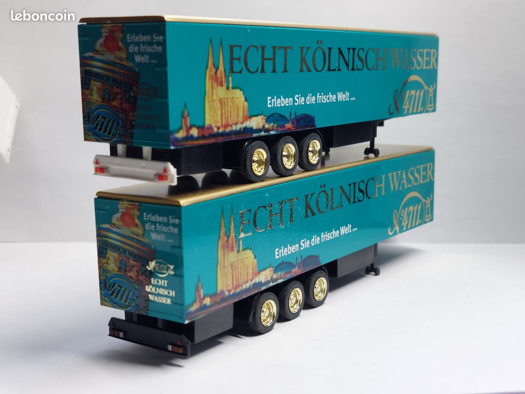 Camion Américain HERPA séries exclusives NAGEL 1/87 - voiture miniature de collection