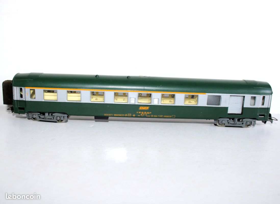 RARE ++ TRAIN JEP - O - VOITURE VOYAGEURS SALON CIWL N° 5275 V - BOITE Box