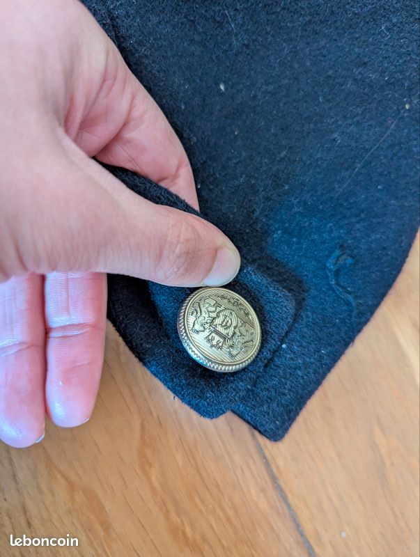 Manteau bleu marine (image 5)