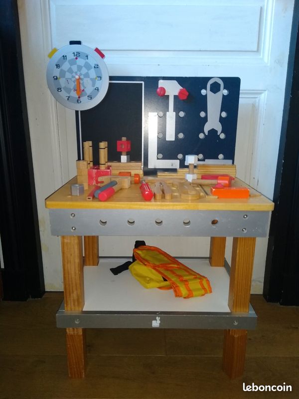 Établis et outils bois enfant (image 1)