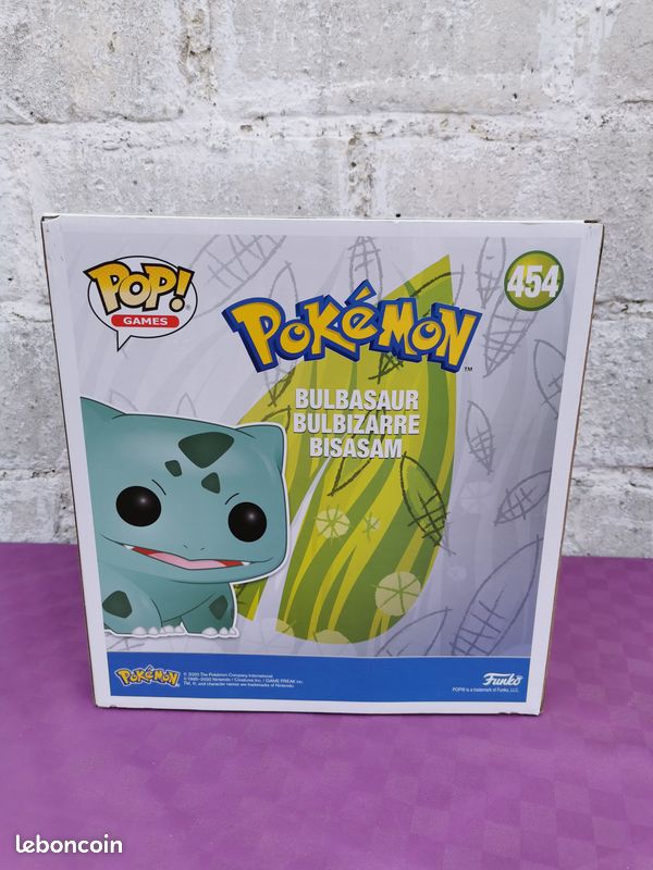 Funko Pop Bulbizarre n°454 Pokemon Super Size 25cm ( 10") (image 3)