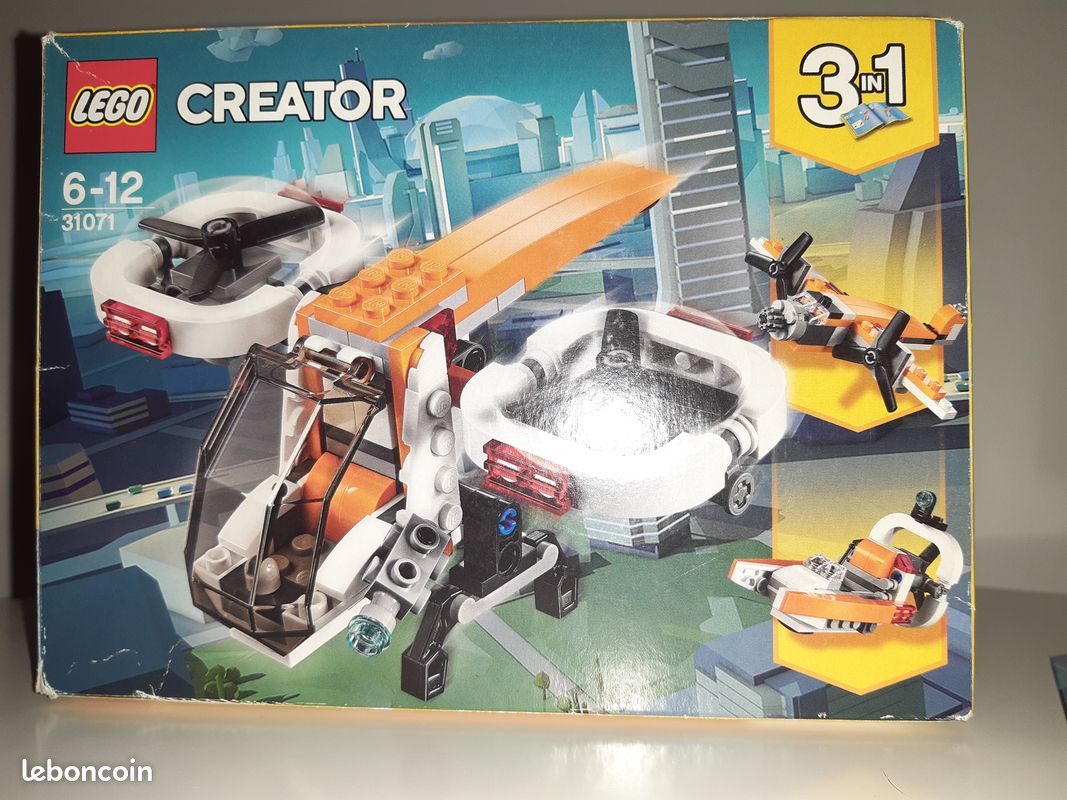 Helicopter Lego Creator In Drone LEGO CREATOR 31071 Le Drone