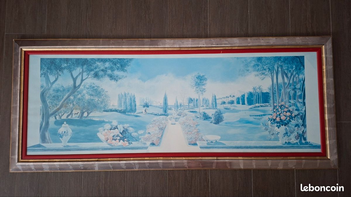 Grand tableau style asiatique (image 1)