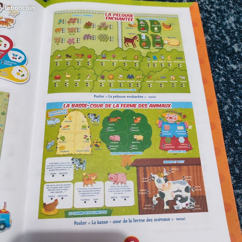 Coffret 50 Jeux Éducatifs Carotina Lisciani - Stylo Parlant Pour Enfants 3-6 Ans - Alphabet, Nombres, Mémoire