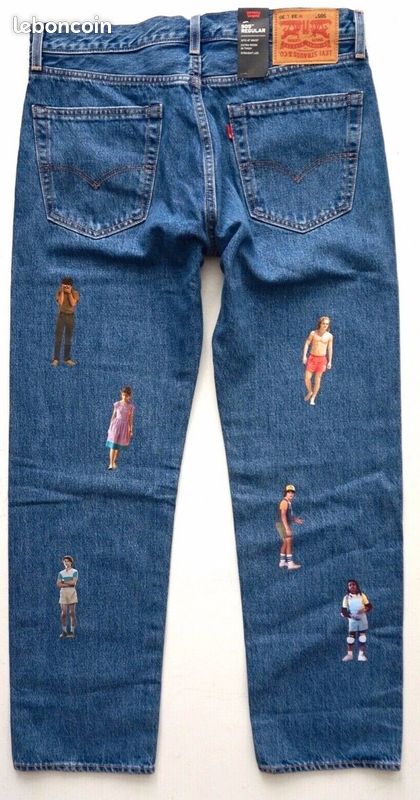 LEVI'S x STRANGER THINGS denim jeans RARE, neuf Vêtements