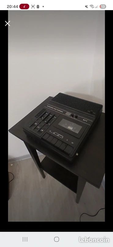 Magnétophone cassette rft geracord 6022 – modèle vintage robuste (années 70/80) (image 1)