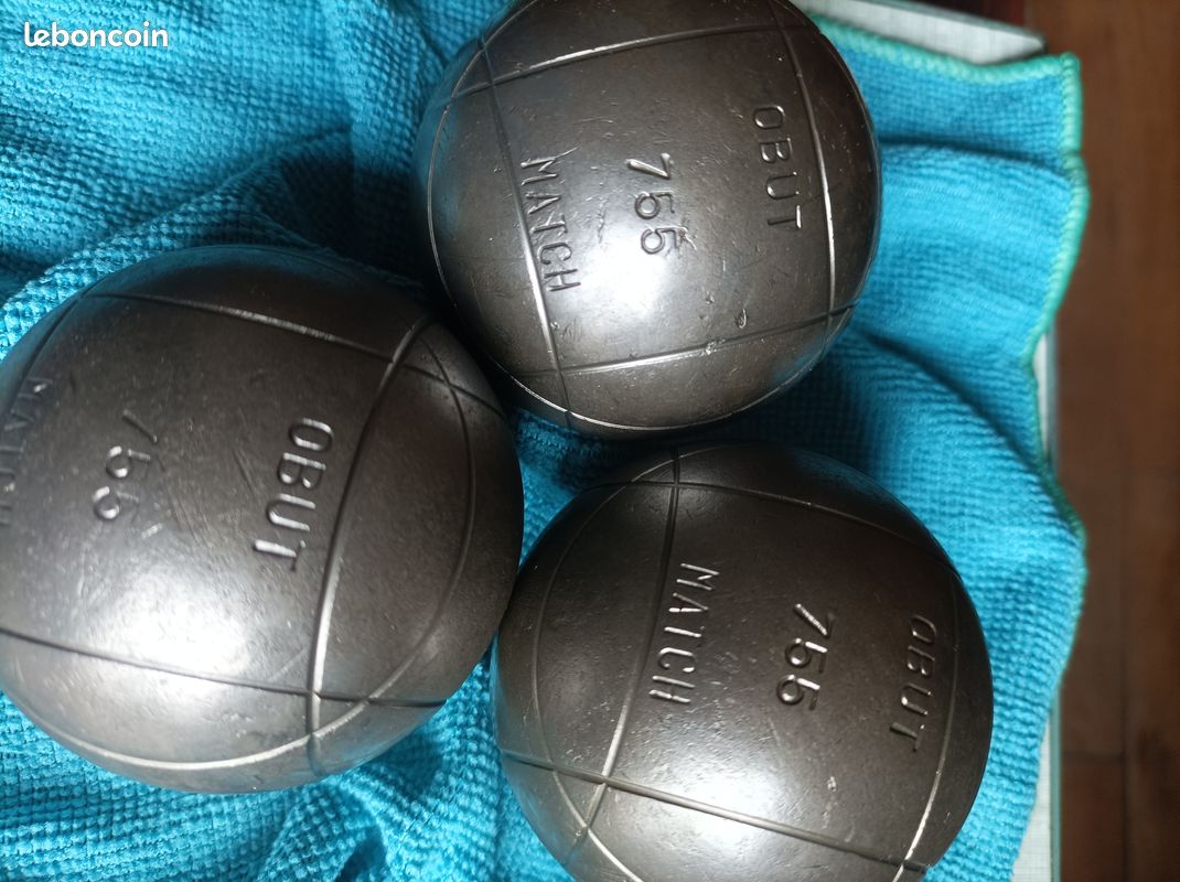 Triplette boules de pétanque obut match 73/755 - Sport & Plein air