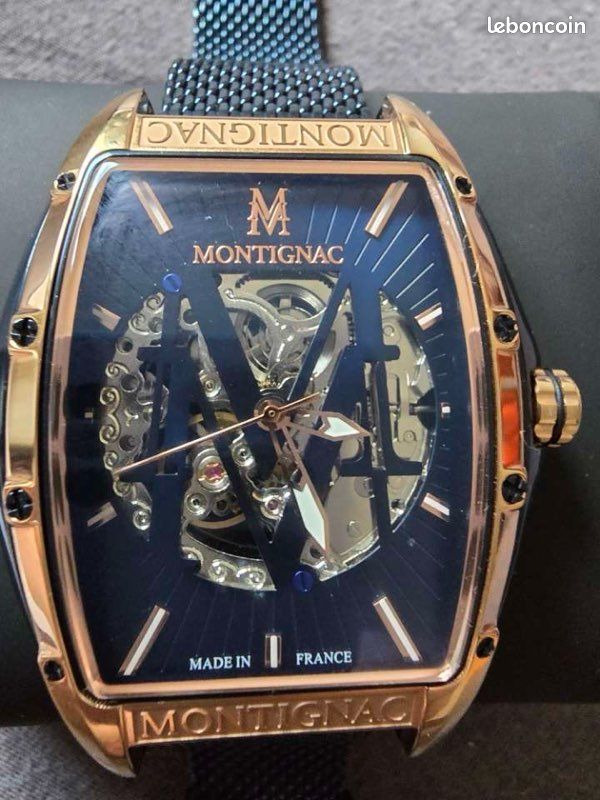 Montre Montignac tonneau automatique Montres Bijoux