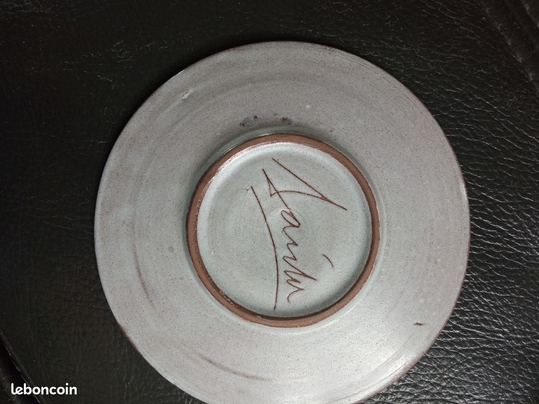 Service a gâteau en gré,8 petites assiettes et un plat.differents motifs (image 4)