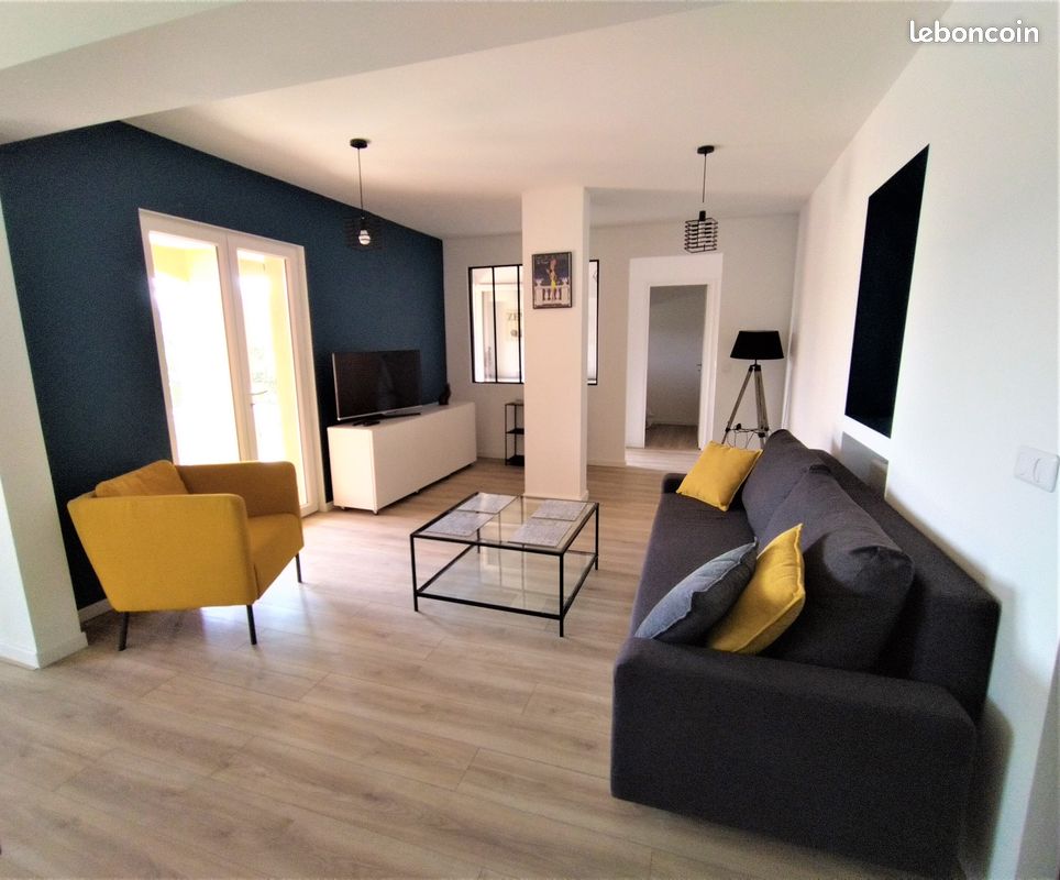Superbe appartement 1 ou 2 chambres, calme, terrasse ombragée de 25 m², vue magnifique (image 1)