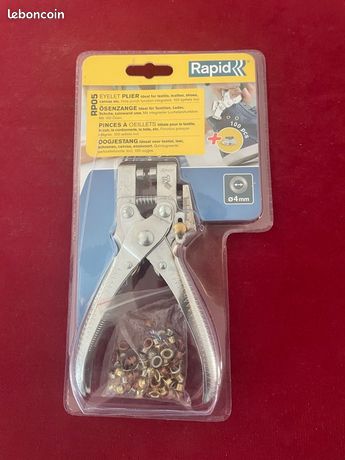 Pince à œillets Pour Bâche + 25 œillets De 10 Mm – Set Complet, Marque Générique