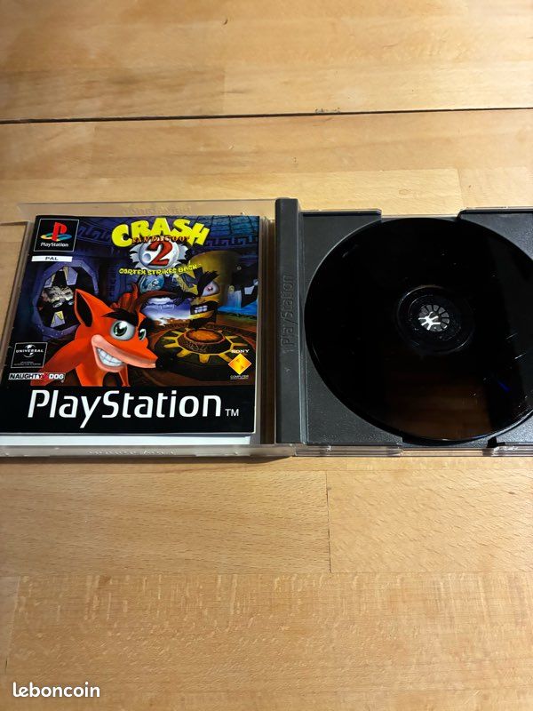 Crash Bandicoot 2: Cortex Strikes Back - jeu vidéo Jeux Playstation PS1 - Prix & Rareté