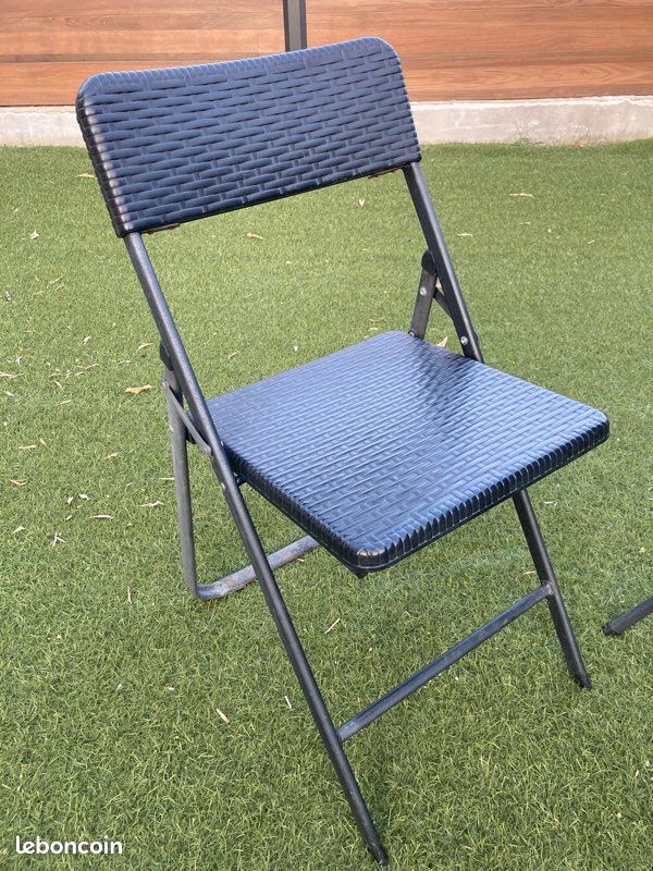 Ensemble table + 2 chaises de jardin (image 3)