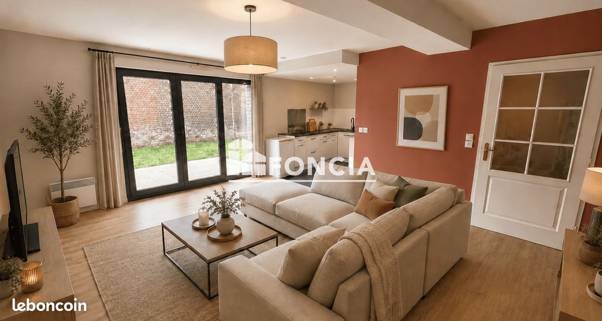 Appartement 2 pièces 46 m² · à Tourcoing · 46 m² · 129 900 €