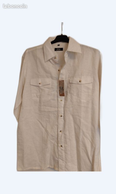 Chemise manches longues taille M (image 1)