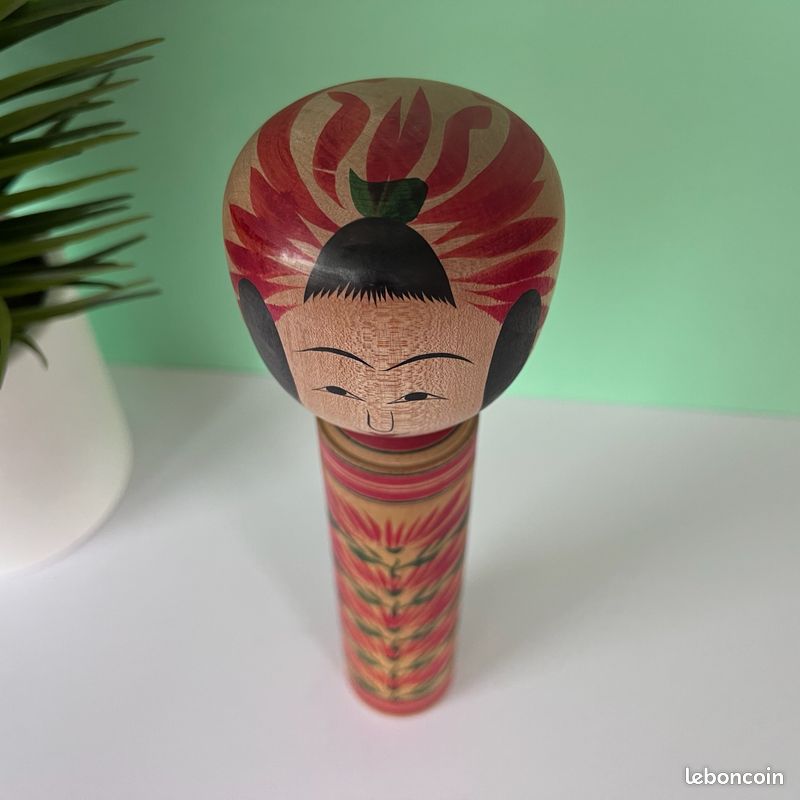 Grande Poupée Kokeshi Japonaise Vintage | Madame Haori