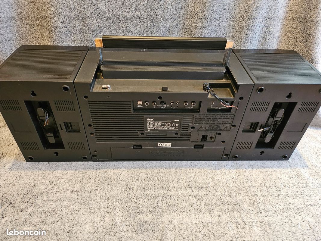 Lot de 2 Ghetto blaster boombox (image 7)