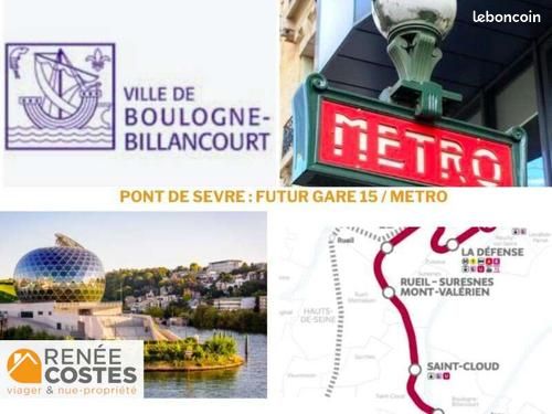 Appartement 2 pièces 39 m² · à Boulogne-Billancourt · 39 m² · 176 195 €