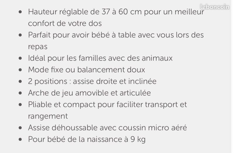 Transat bébé (image 7)